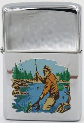 ビンテージzippo 1957年 スポーツシリーズ bowler Sports Series Zippos — LighterGallery.com